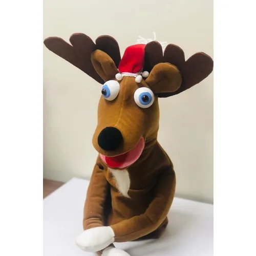 Uçaneller Kuklaevi Deer Sister Hand Puppet