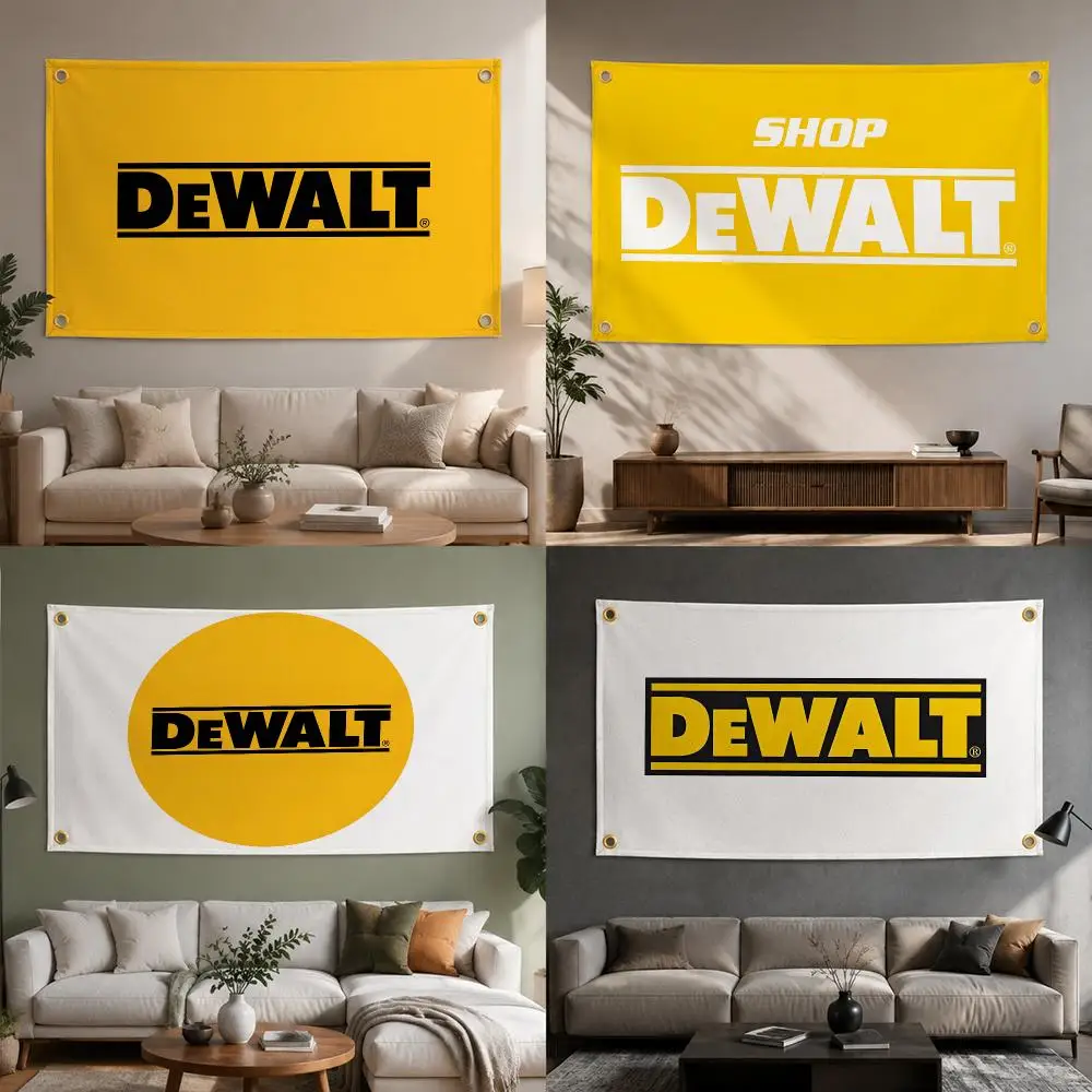 Tool Brand DEWALT Flags Fashion flag For Living Room Home Dorm Decor Wall Outdoor Camping Party Banner Gifts