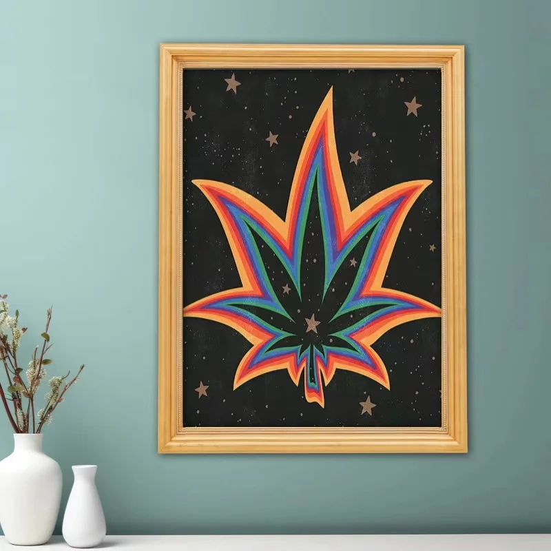 DIY Diamond Art Painting Kit Vintage 70s Psychedelic Mushroom Tarot Cards Mosaic Embroidery Jewelry Cross Stitch Home Decor Gift view 2