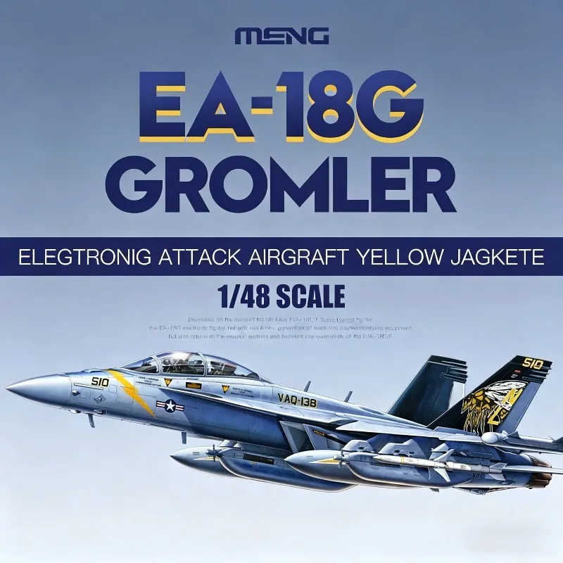 

Конструктор MENG LS-019 Boeing EA-18G Growler (модель самолета для электронной войны) 1/48