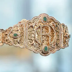 Classic R Belts For Women Algerian Robe Belt Wedding Jewelry Arabian Bridal Belt Chain Moroccan Bridal Belt Buckle Bridesmaid