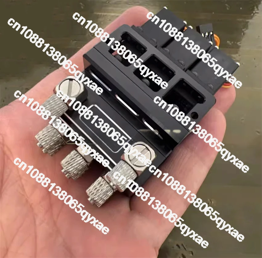 RC Model   3-way  Directional Excavator Steering Forklift Hydraulic Control Valve