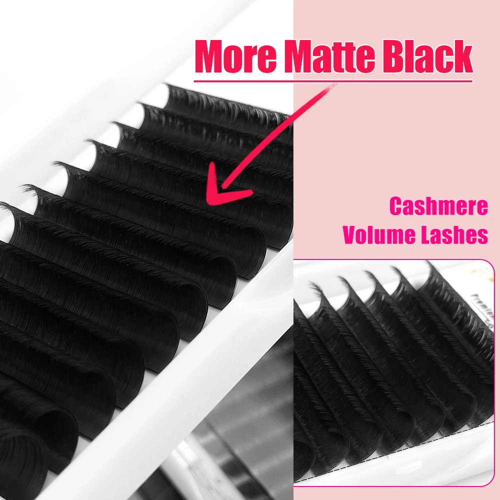 Abonnie Less Glue Auto Fanning Lashes Extensions Easy Fan Eyelash Mega Volume Eyelashes Extensions Fluffy Cilios Fans