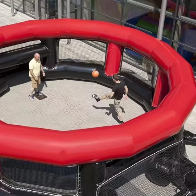 Outdoor Football Training with Netting for and Events Setup Inflatable Soccer