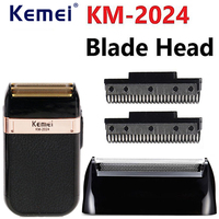 Kemei-2024 Razor Blade Shaver Head For Men's Electric Shaver KM-2024 Razor Mesh Blade Net Original Beard Shaving Parts