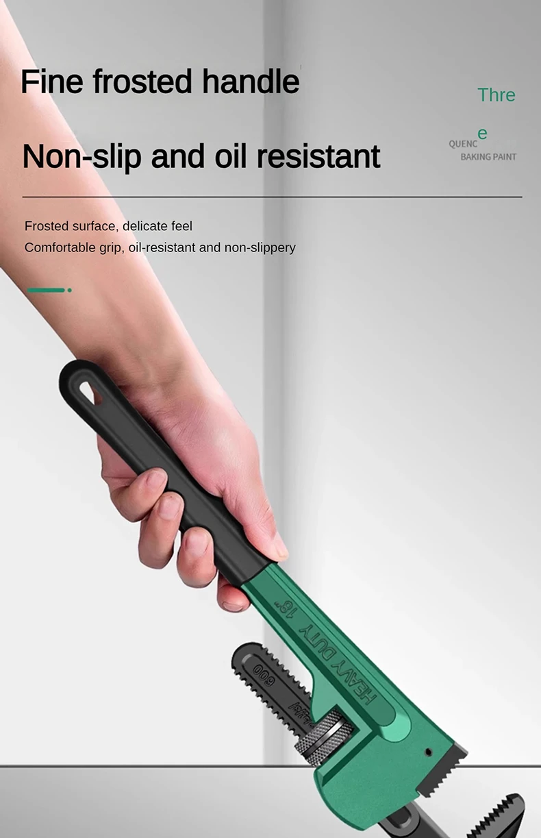 8-18 ‌ Hochleistungs-Rohrzange, verstellbare Sanitärzange, Drehmomentschlüssel in Industriequalität, multifunktionale Universal-Handwerkzeuge – Detail 14
