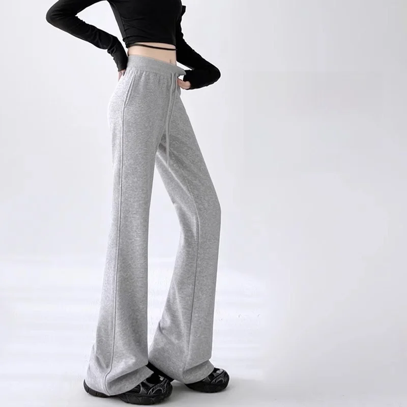 

Off Slim Fit Bell Bot Pants Women's Thin Casual Spor Sweatpants Drapey Loose Fit Summer Trousers for Ladies