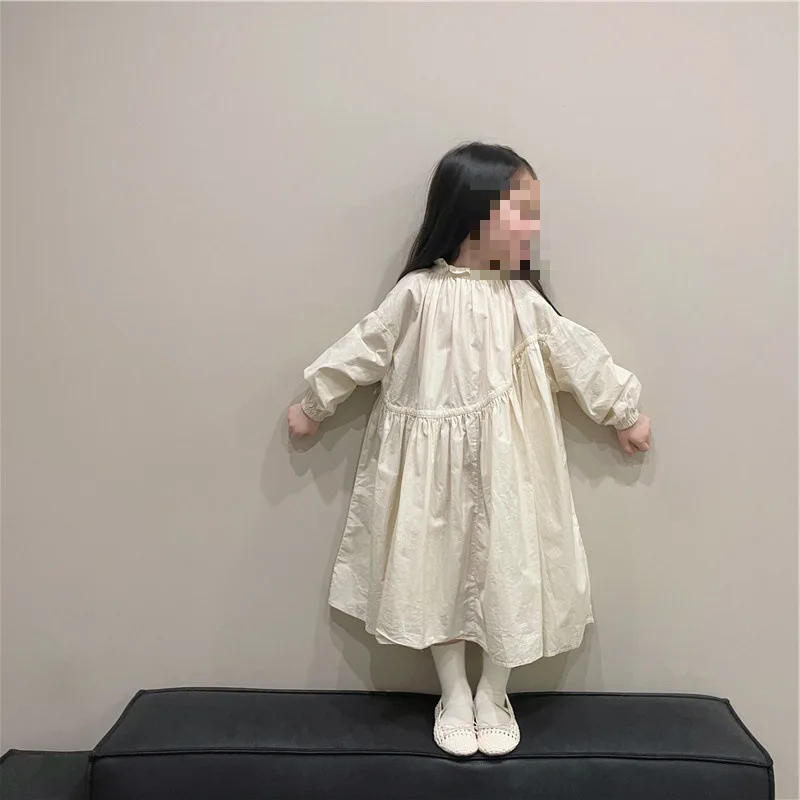 Girls' Irregular Patchwork Dress Princess Dress25Spring and Summer New Fashion Foreign Trade Children's Clothing Wholesale3-8Yea