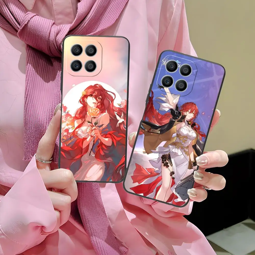 

Чехол для телефона Honkai Impact Himeko для Honor 90 80 70 60 50 30 20 10 9 8 7 Pro S SE Lite 5G с цветным принтом, защитный чехол, роскошный