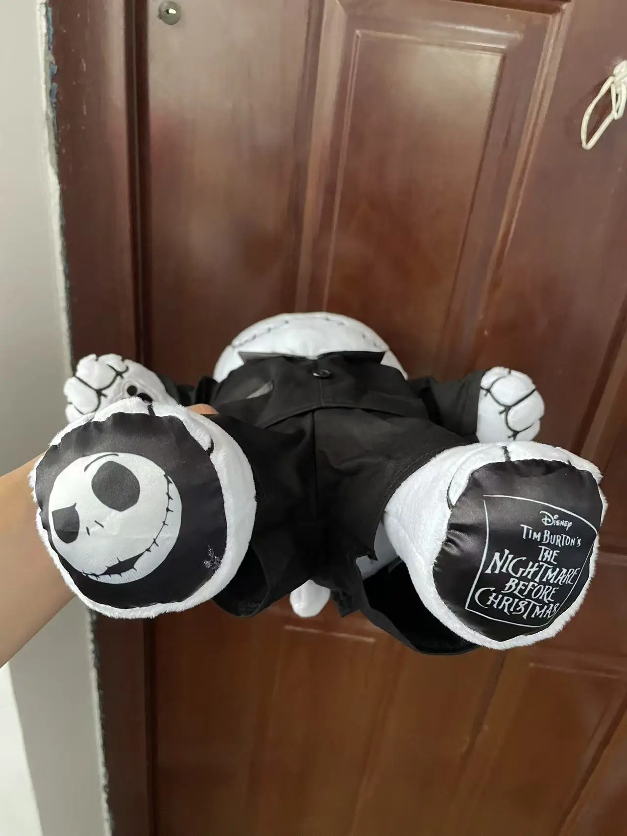 Disney uroczy Miasteczko Halloween Jack Skellington Baymax Pluszowa Lalka Wypchane Miękkie Lalki Pluszowy Film Duży Biały Prezent Zabawka dla Niemowlaka