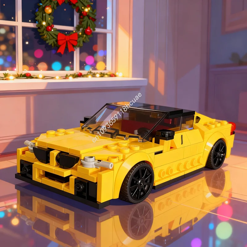 252 stuks MOC BMWedd City Champions Model Bouwstenen Assembleer Speelgoed Constructie Kerstcadeaus DIY Onderwijs Creatief Idee