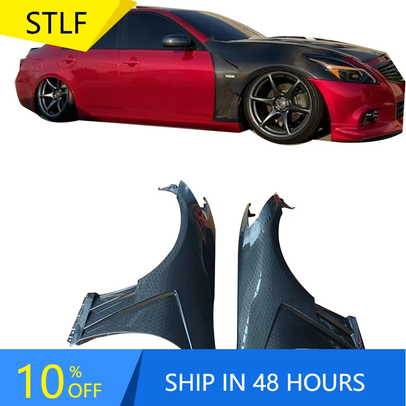 

STLFHigh Quality Honeycomb Carbon Fiber Fender Suitable for Infiniti G37 Sedan 4 Door Carbon Fender Perfect Fitment