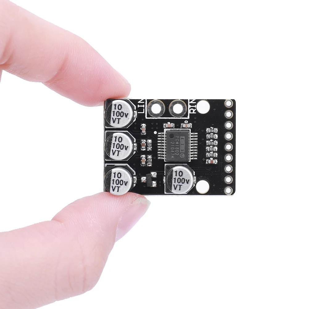 PCM1802 Audio Stereo ADC Single-Ended Analog-Input Decoder Digital PCM AV Amplifier Player Board 96kHz 24bit Amplifier Board