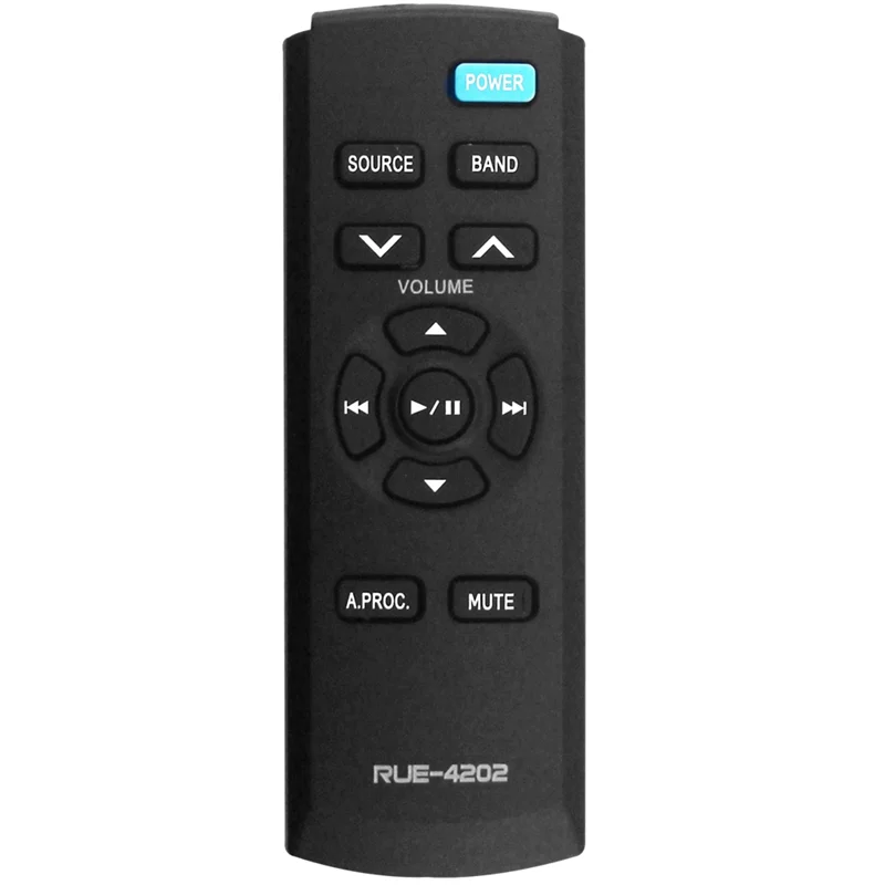 Télécommande de remplacement pour autoradio Alpine, RUE-4202, CDE-HD137BT CDE-HD138BT CDE-HD148BT CDE-164BT CDE141 UTE93DAB CDE-190R