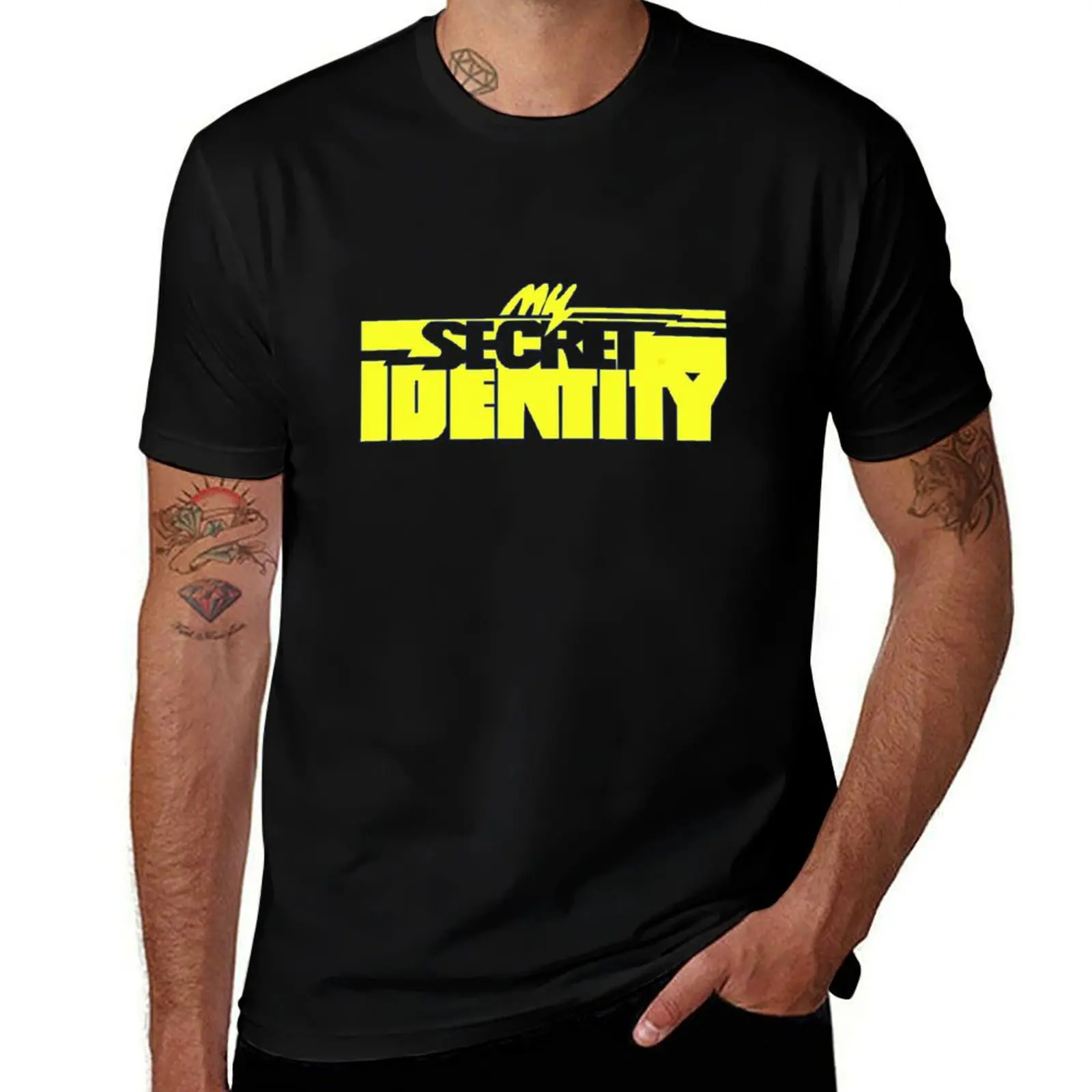 My Secret Identity - CTV T-Shirt Retro Graphic Print T-Shirt
