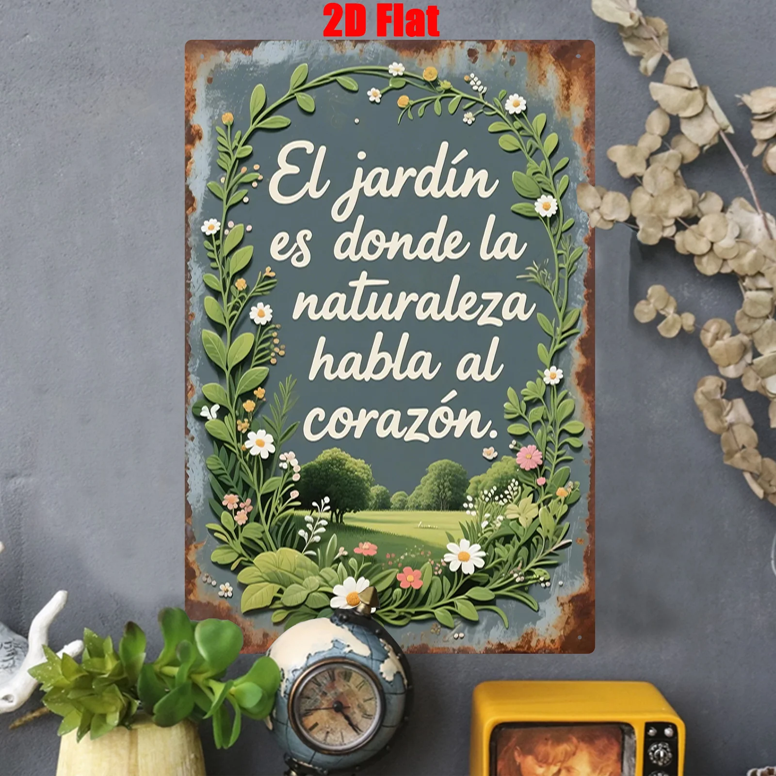 2D Flat, 1 Metal Wa… - image