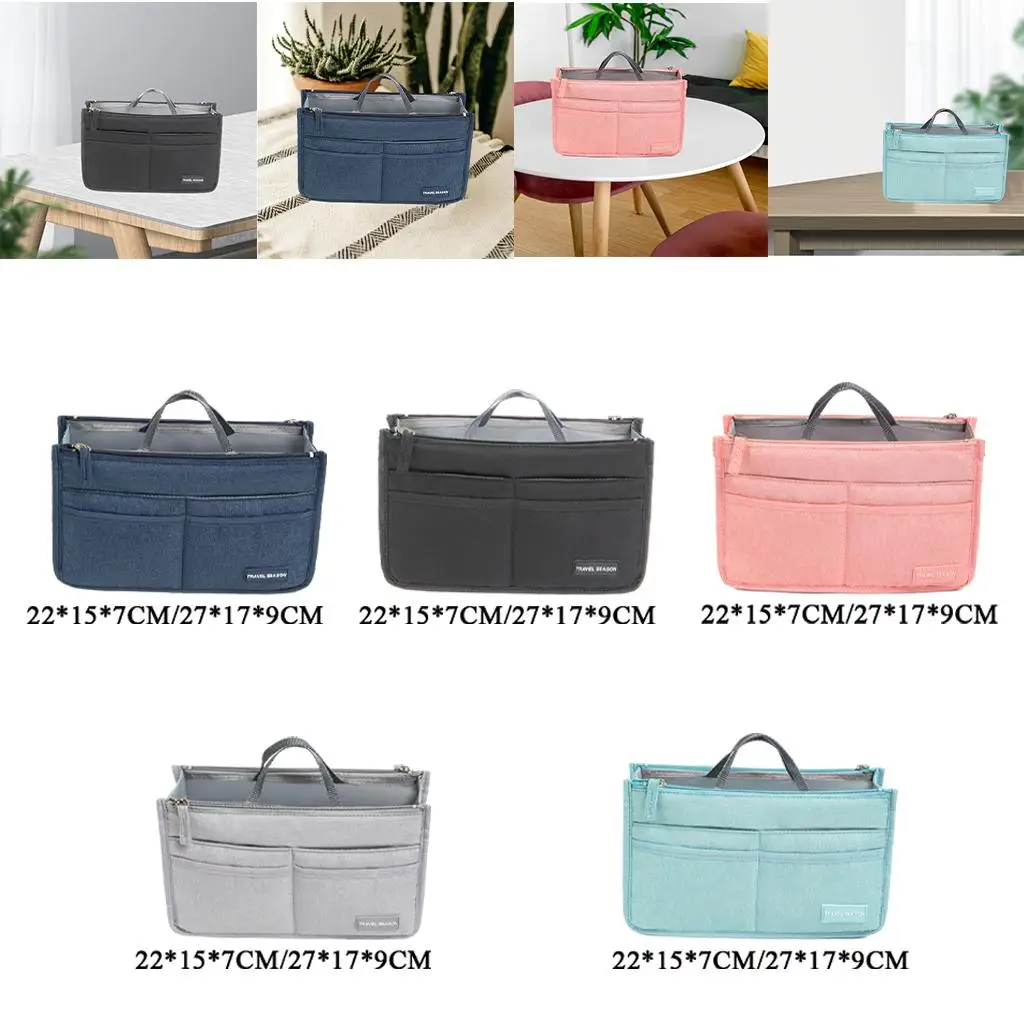 

Travel Cosmetic Bag Makeup Handbag Toiletry Carry Pouch Multifunctional