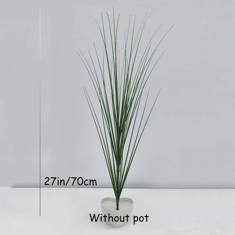 59in Kunstmatige Planten Ui Gras Groen Nep Struiken Nep Hoog Gras Kunstgras Plant Voor Thuis Outdoor Winkel Decor