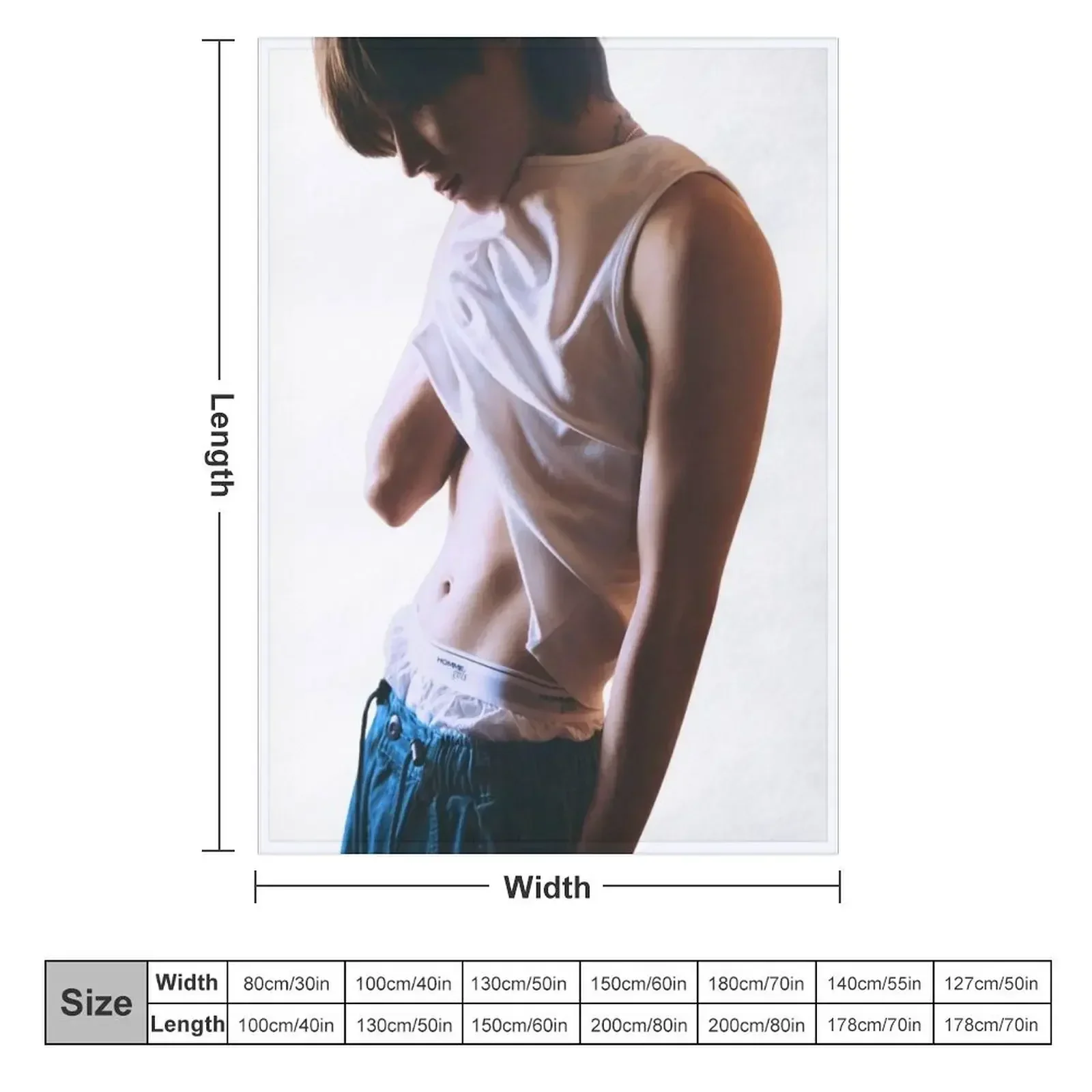 TAEMIN Shinee Guilty Throw Blanket Plush Giant Sofa Luxury Throw Stuffeds Large Decoratives Blankets