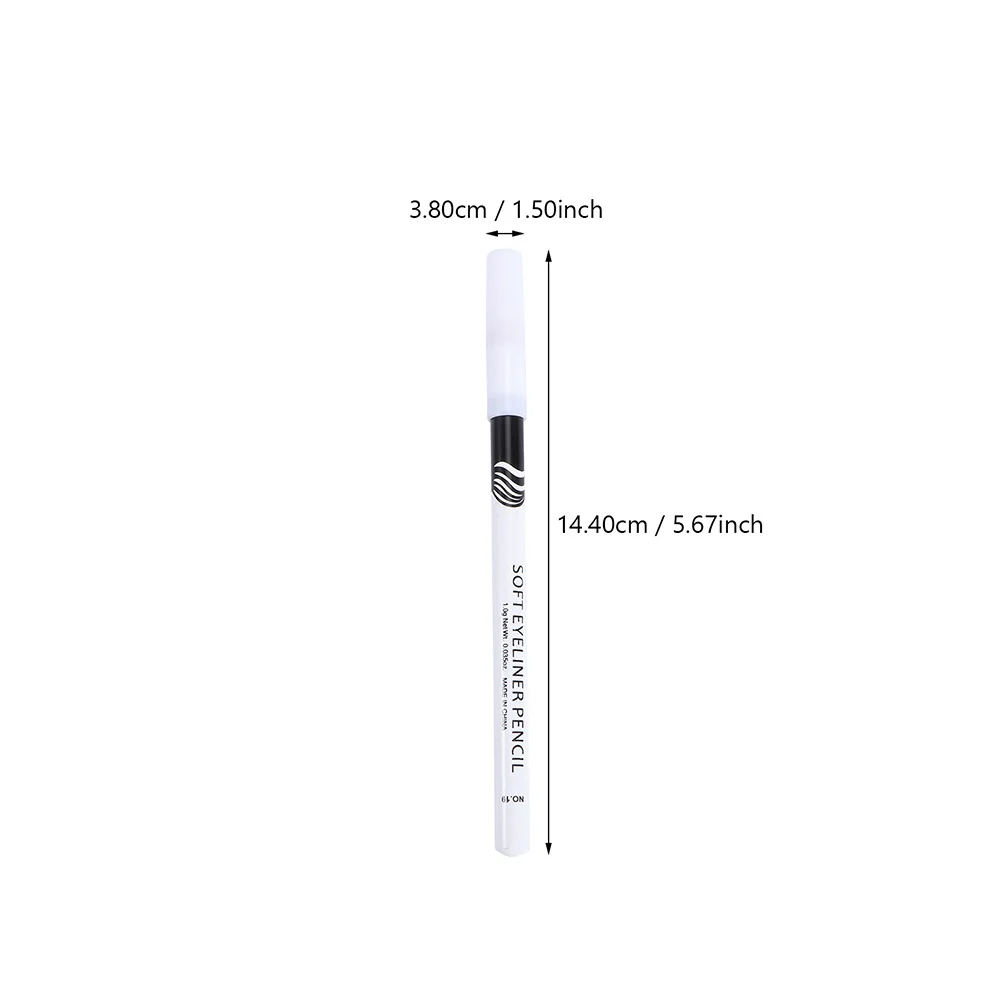 24 Uds. Lápiz Delineador de ojos para mujer, lápiz de maquillaje de ojos de punta fina, herramienta de dibujo de larga duración resistente al agua, lápiz de maquillaje de ojos