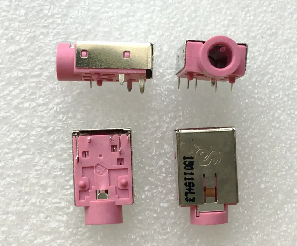 For signal sound, notebook 3.5mm audio interface, earphone holder, audio jack, microphone socket 6 pins