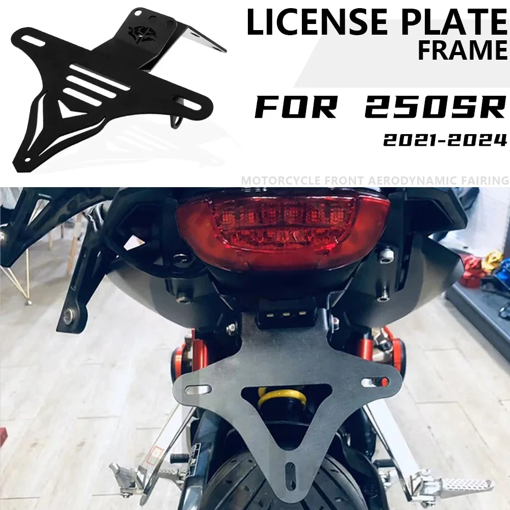 

For CFMOTOS 250SR 2021-2024 Motorcycle Accessories Tail Tidy License Plate Holder Fender Eliminator