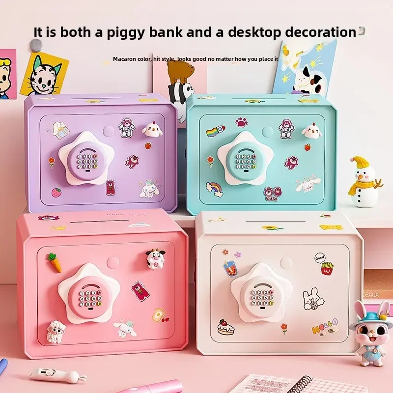 Household GoodsPiggy Bank Only Can't Get In Safe Boy Code Cabinet Large Piggy Bank