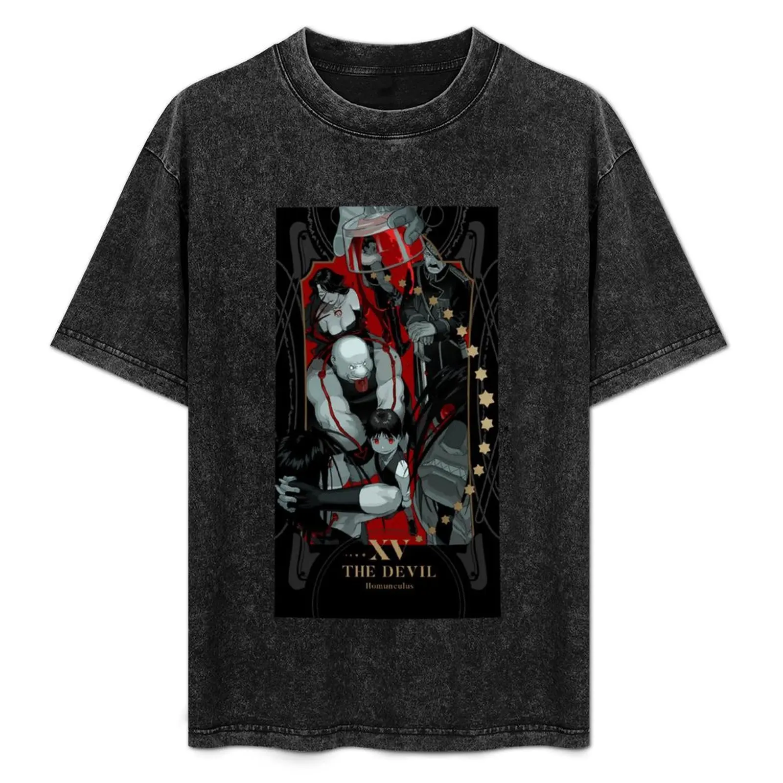 

Fullmetal Alchemist Brotherhood - Homonculus T-Shirt essential t shirt shirts graphic tees quick-drying oversized t shirt men