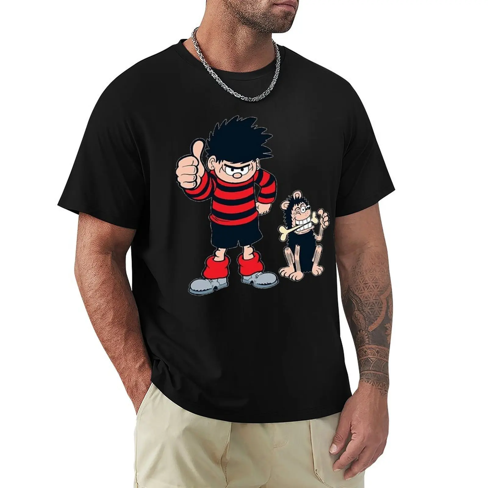 Dennis The Menace T-Shirt Simple Trendy Casual T-Shirt