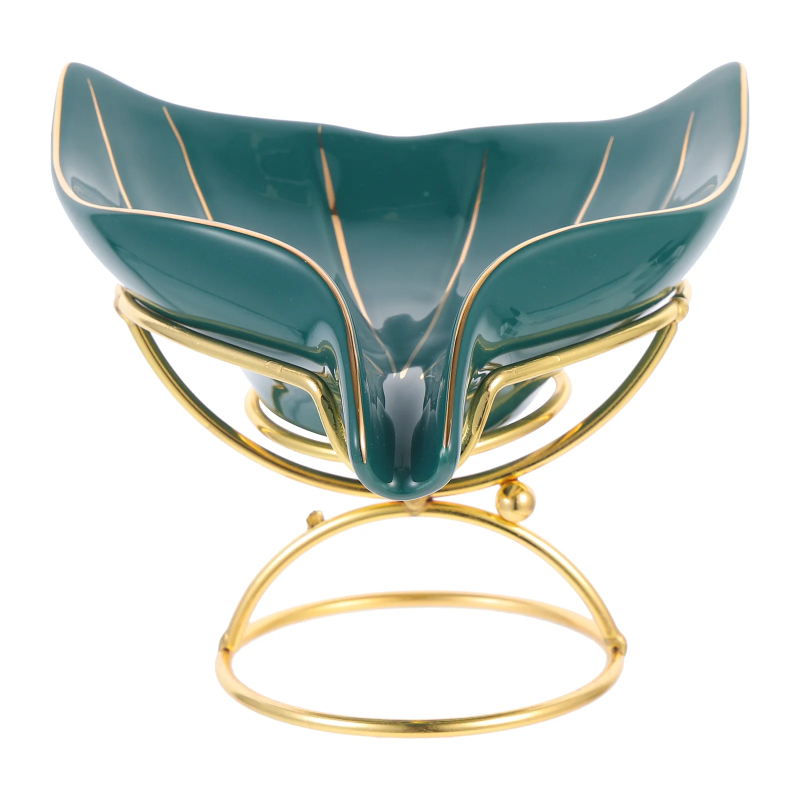 

1Set Exquisite Soap Holder Ceramic Draining Soap Box Mermaid Tail Style for Bathroom Toilet Kitchen Counter Decoration Use