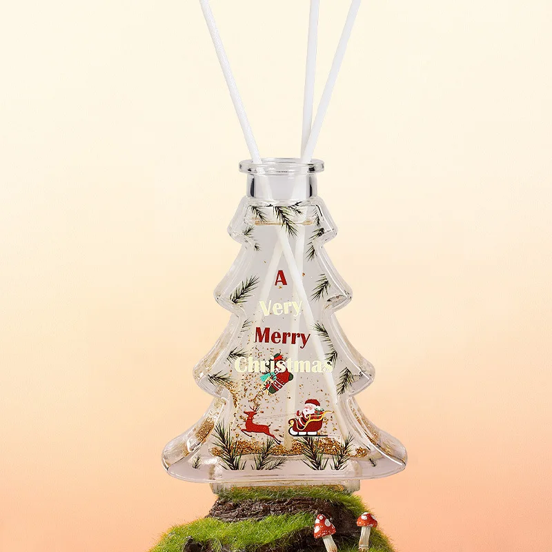 

Plant essential oil aromatherapy fireless rattan aromatherapy diffuser set Christmas room air freshener Christmas decoration