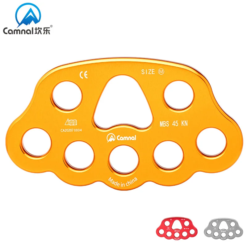 Outdoor Climbing Rescue Mountaineering 8-Hole Anchor Force Exploration Expansion Load Bearing Rope Divide P245