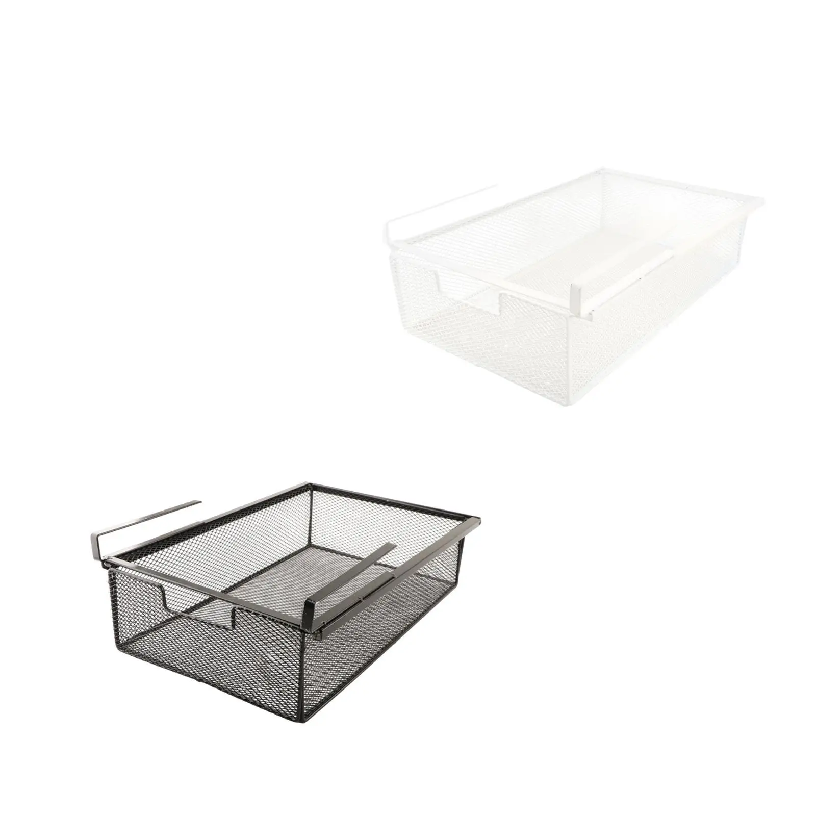 

Under Desk Storage Drawer Space Saving Container Storage Rack Desktop Organizer for Office Supplies Home Cabinet Pantry Kitchen
