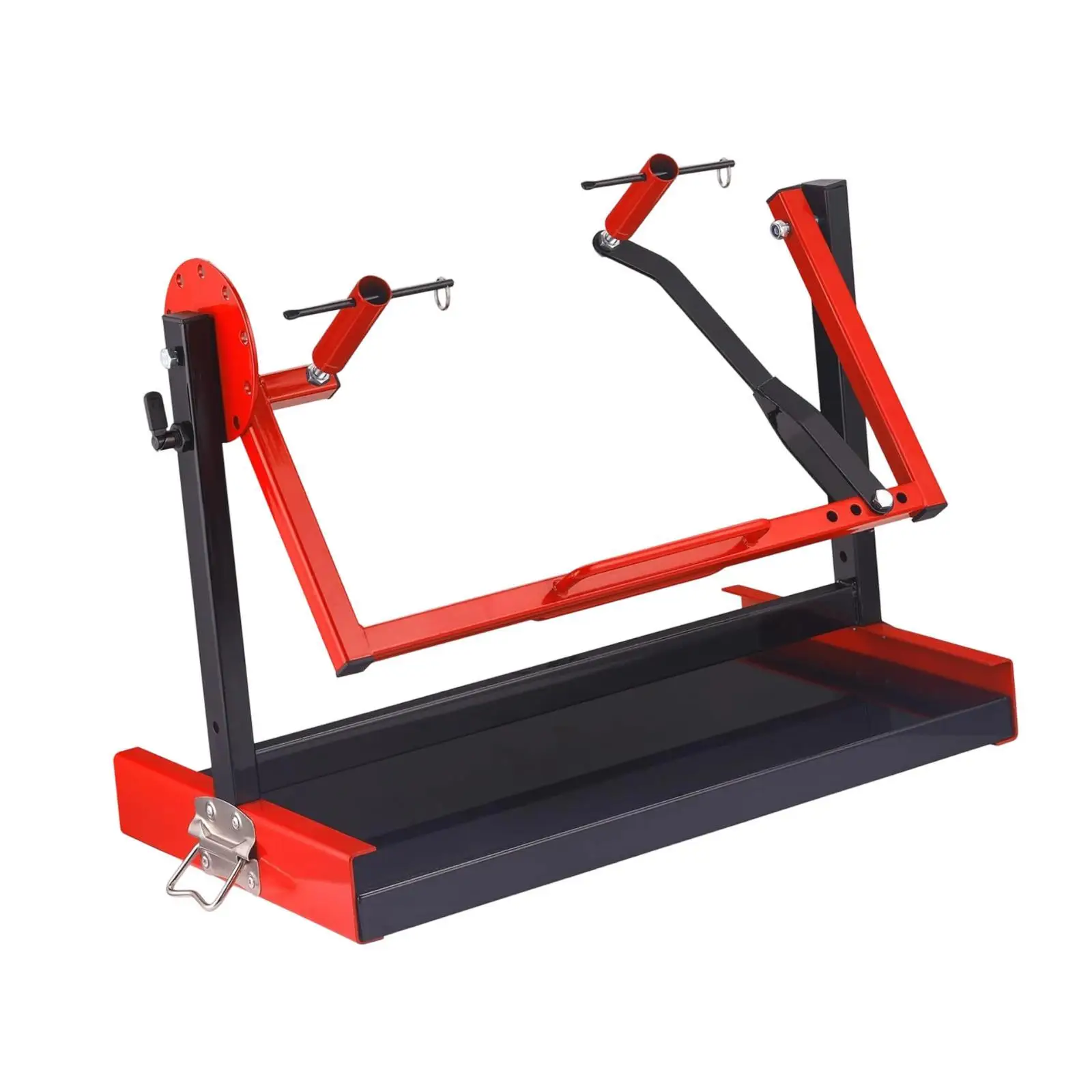 Iron Motorcycle Engine Mount Robust Rotating Repair Stand Easy Install Practical for 80cc Bicycle Engine Kit