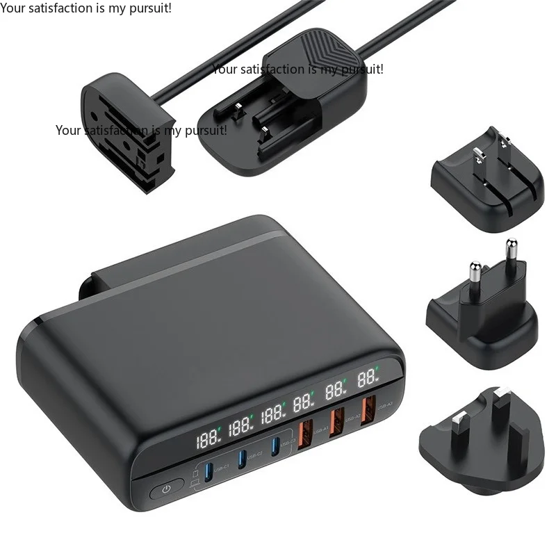 for  LDNIO GaN charger 140W, compatible with Huawei, Honor, Apple 16 digital multi-port PD travel charger