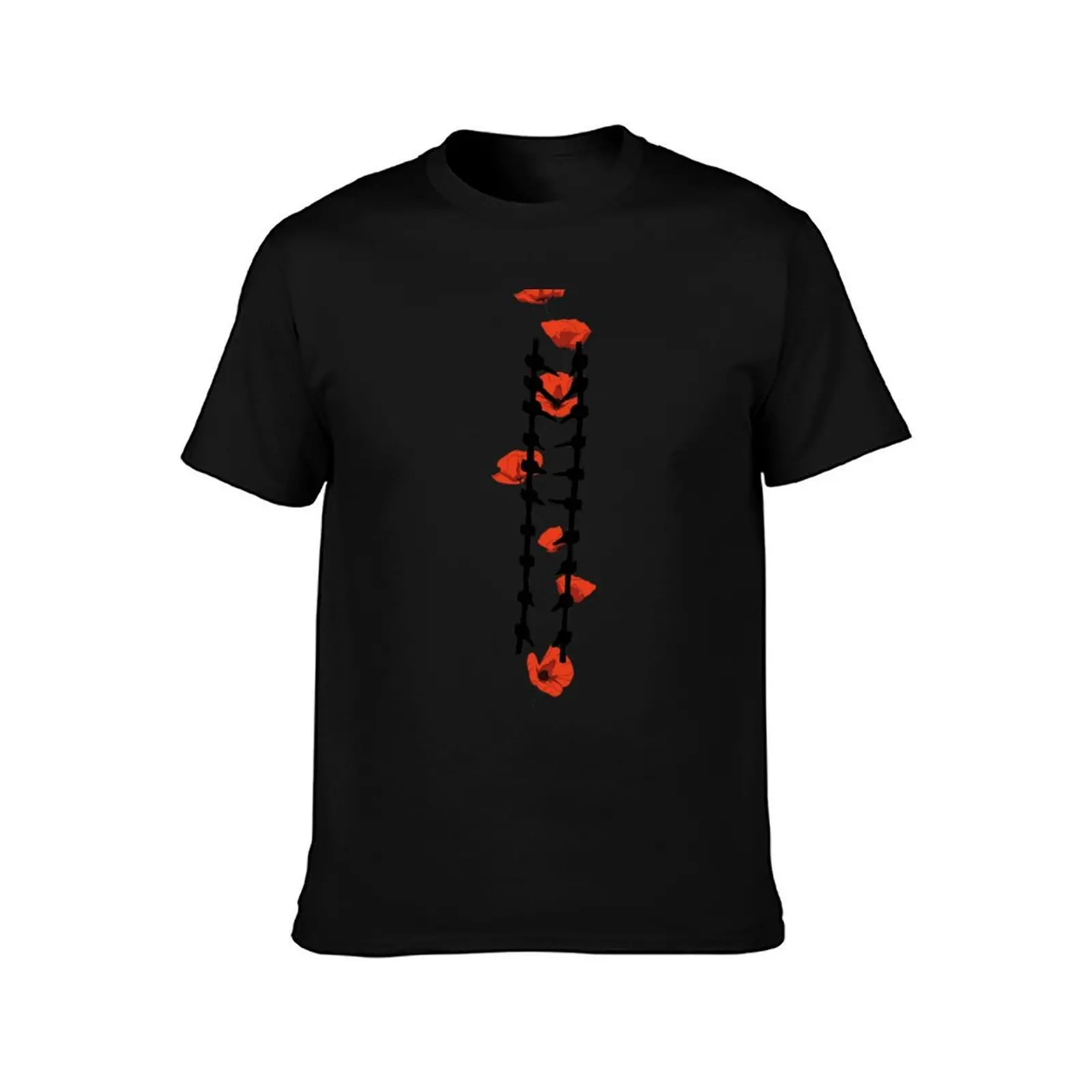 Spinal Fusion Roses T-Shirt funny t shirts cotton T-Shirt