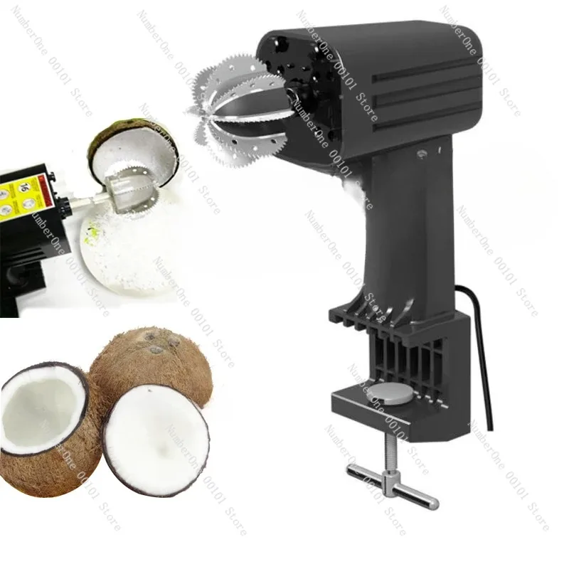 220V/110V stainless steel coconut planer dug  meat planer tool fruit planer coconut shredder