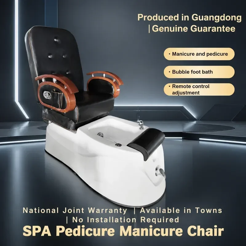 Electric Foot Therapy Chair Surf Foot Massage with Kneading Fully Automatic Foldable Foot Wash Spa Machine for Home Use