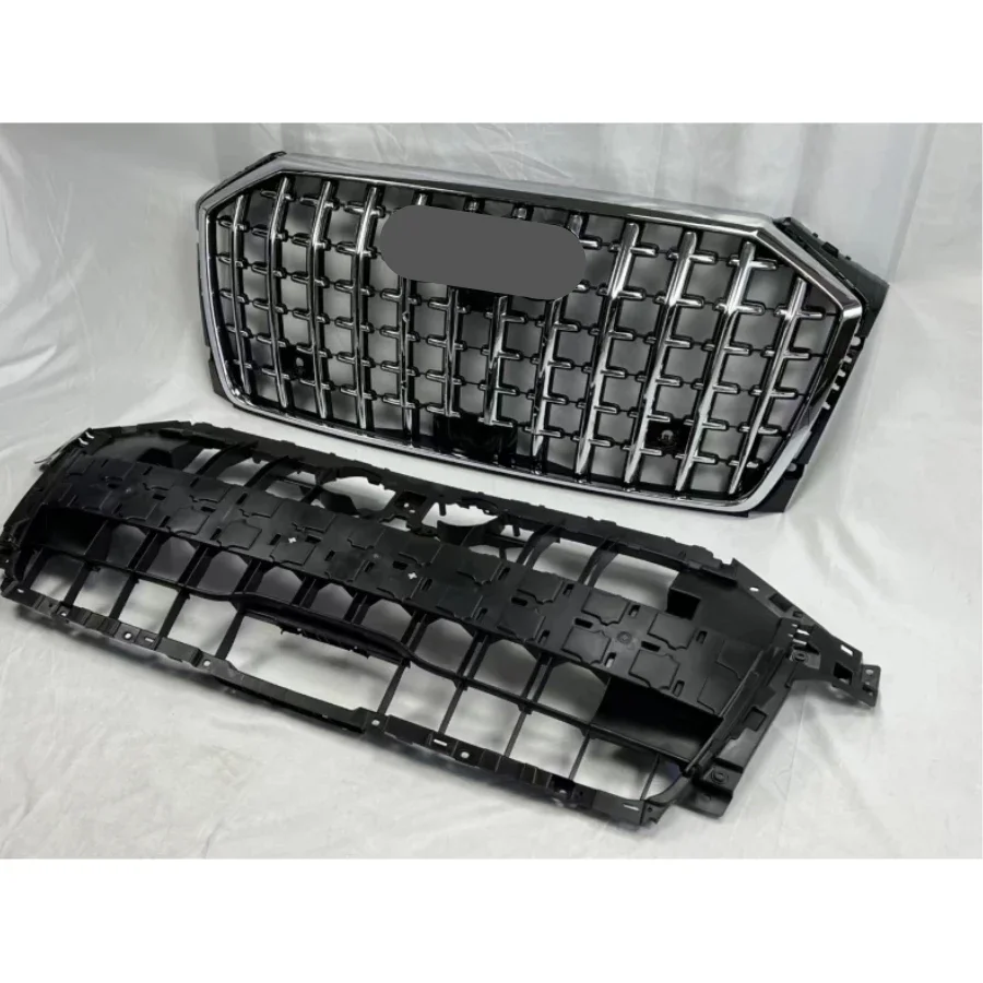 For A8 D5 Modification Grille Change To S8 Style Front Bumper Grill for Audi A8 Center Grills 2019-2023 tools