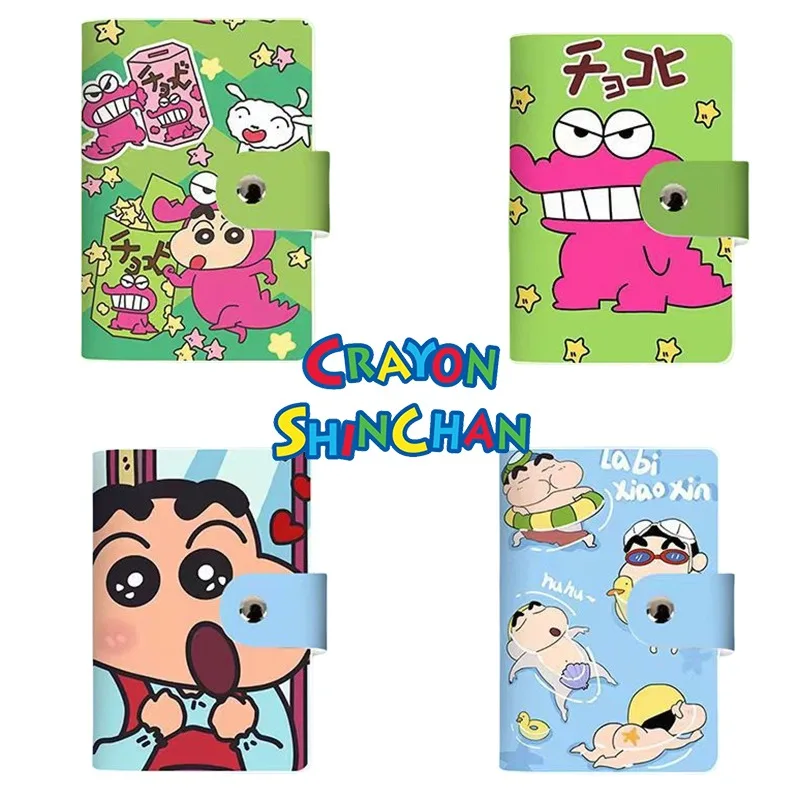 

Crayon Shin-chan мультфильм Pu держатель для карт аниме большой емкости множество отделений для карт кошелек модный мужской женский кошелек держатель для карт
