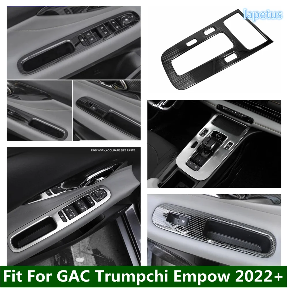 

Gear Shift Panel Window Lift Control Switch Button Cover Trim For GAC Trumpchi Empow 2022 2023 2024 Left Hand Drive Accessories