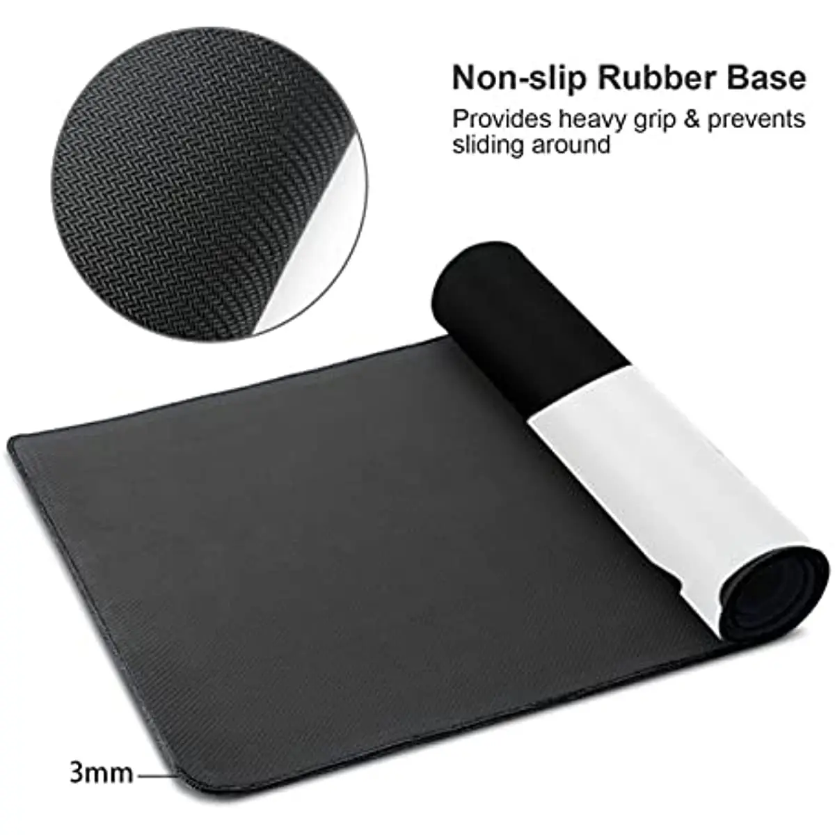 مضحك بوسطن الترير XL كبير ماوس الوسادة للمكتب عدم الانزلاق طويلة تمديد لوحة المفاتيح منصات ماوس المطاط الجدول حصيرة 31.5X11.8Inch