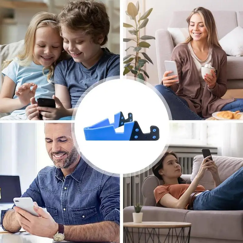 Podpórka do telefonu komórkowego Regulowany uchwyt na biurko Przenośna składana podpórka do tabletów i smartfonów Telefon komórkowy Stół na biurko Do użytku domowego