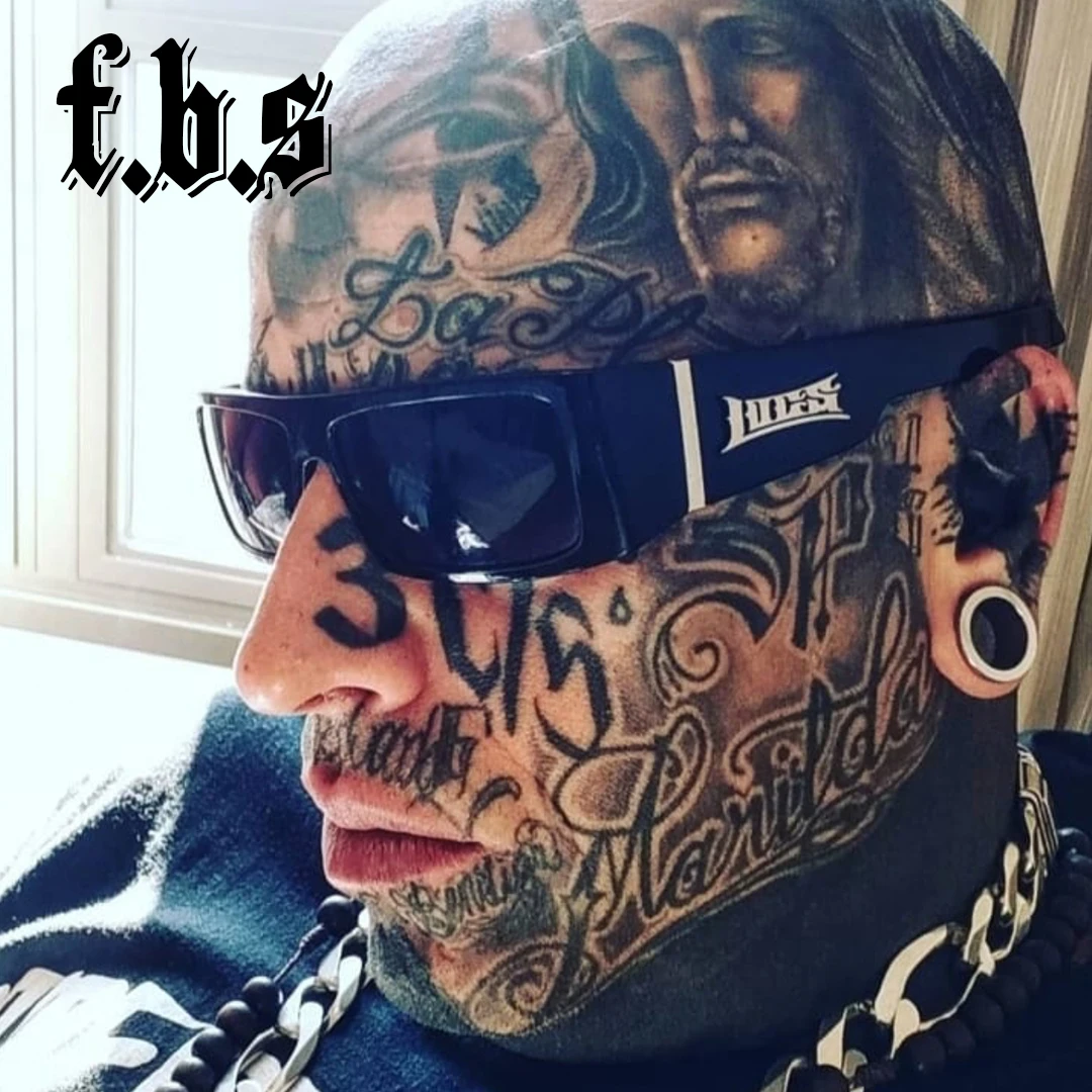 

Солнцезащитные очки Chicano Gangsta West Coast с миндальным цветком в стиле хип-хоп Hard Man LOCS, зеркальная оправа, легкая эллиптическая апейка