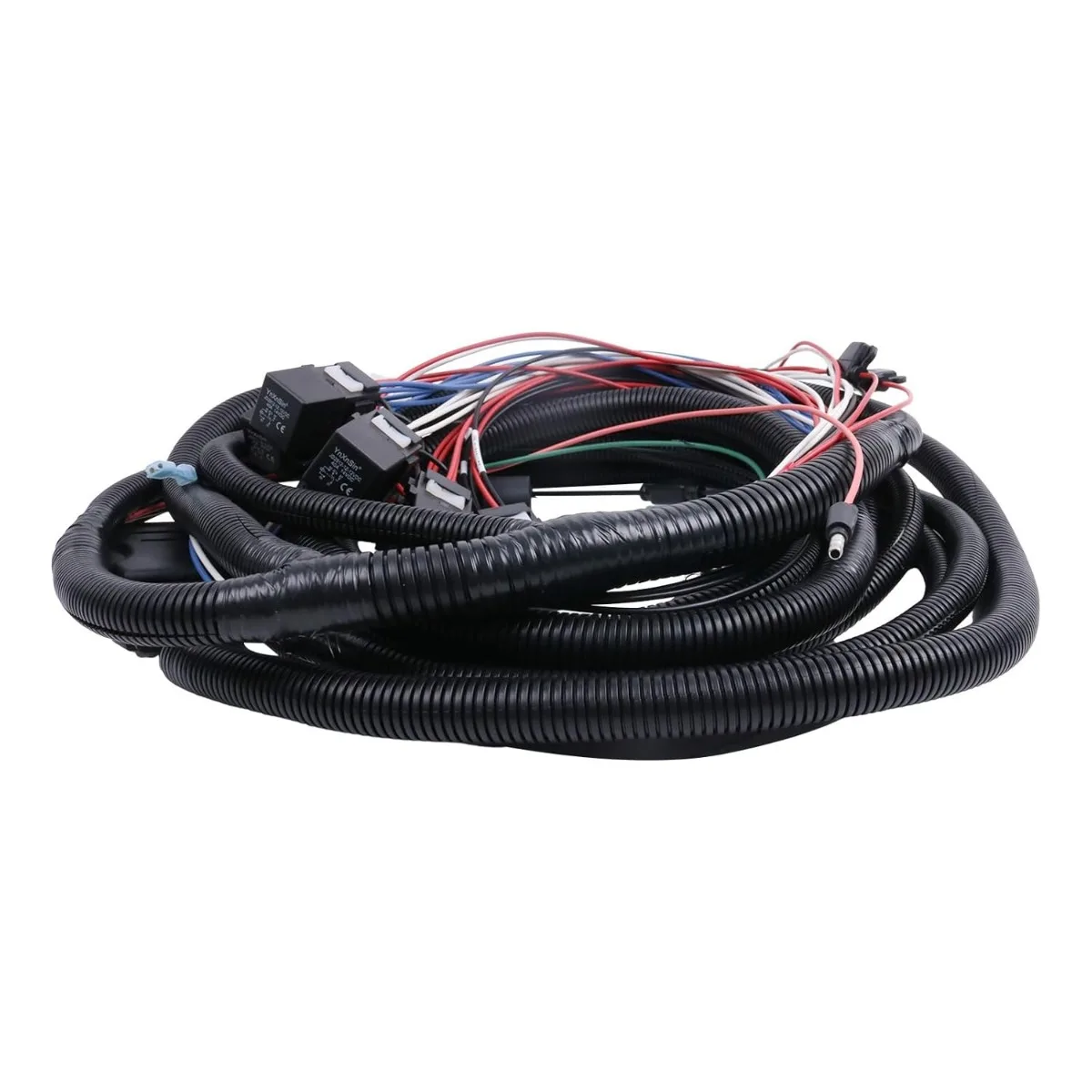 13 Pin 5 Relay Main Truck Side Wiring Harness MSC08001 For Boss Snow Plow V-Plow Straight Blade Plow