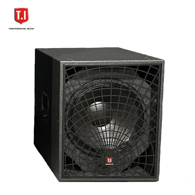 18 Inch Full Range Club Bass Speaker, High Power Single PA System with Heavy Bass for Stage Entertainment Venue Use