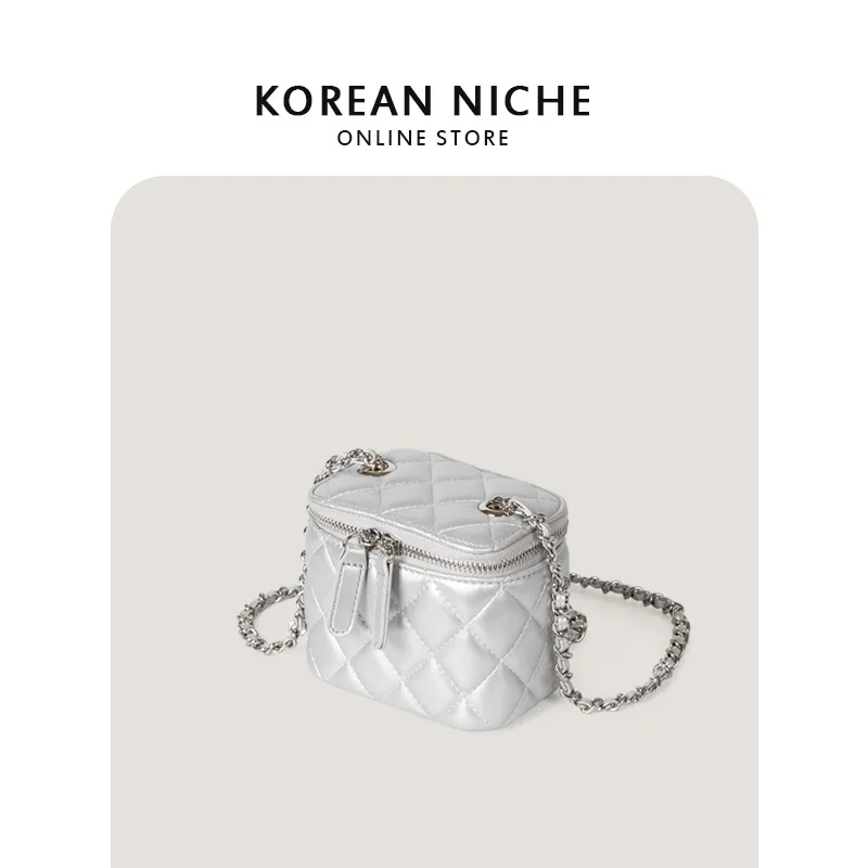 Vintage Casual Crossbody Bag Women Fashion Small Shoulder Bag With Chain Luxury Designer Simple Pu Leather Handbags Versatile