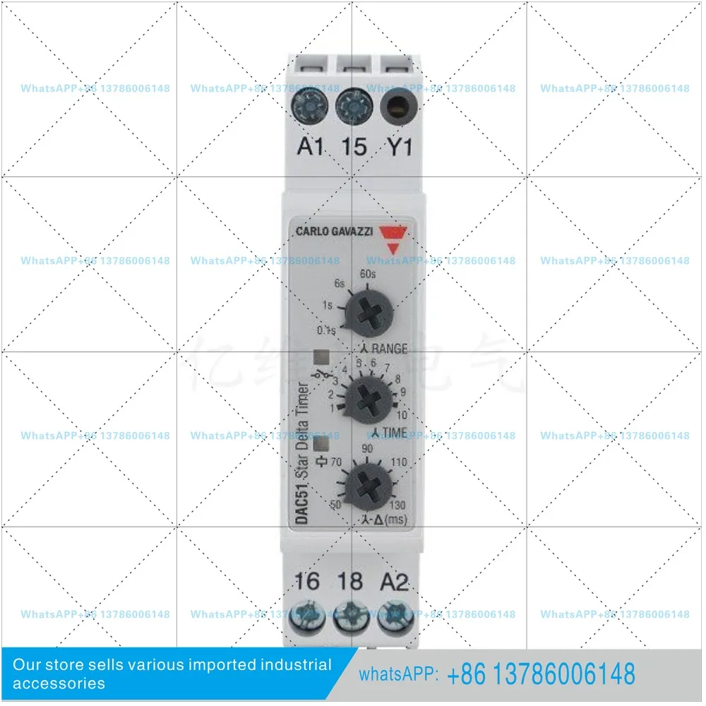 Original DAC51CM24 Star Triangle Delay Relay, Soft Start