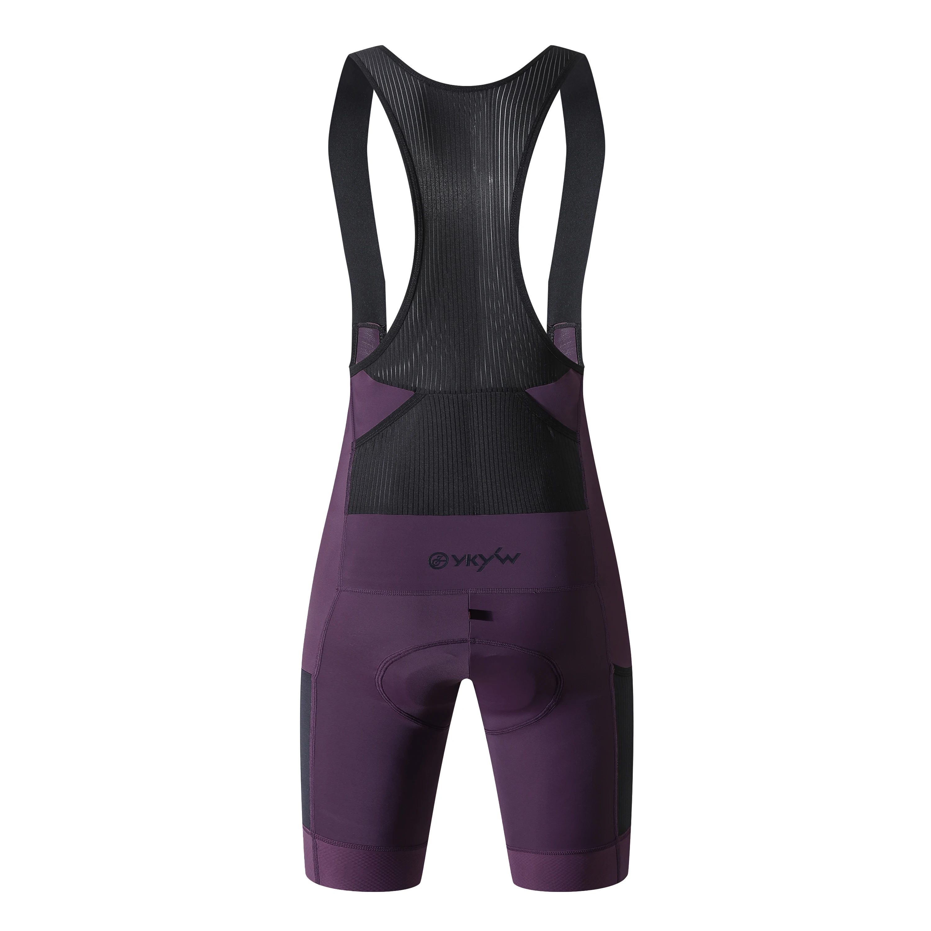 YKYWBIKE الرجال مريلة ركوب الدراجات قصيرة 4 جيوب 7 ساعات إيطاليا واجهة الطريق الدراجة برو فريق مريلة سراويل صيفية مكافحة سبلاش YKK جيب