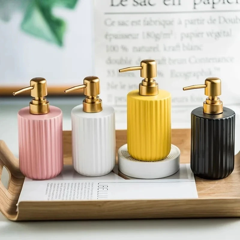 garrafa-de-locao-ceramica-listrada-fosca-dispensador-de-sabao-garrafa-vazia-gel-de-banho-shampoo-acessorios-de-banheiro